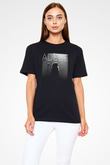 Adele Siyah Unisex Tişört T-Shirt - TişörtFabrikası