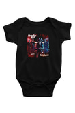 Adrenaline Mob Baskılı Unisex Siyah Bebek Body - Zıbın