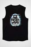 Adrenaline Mob Siyah Unisex Kolsuz Tişört