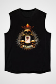 Adrenaline Mob Siyah Unisex Kolsuz Tişört