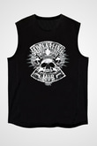 Adrenaline Mob Siyah Unisex Kolsuz Tişört