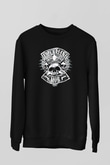 Adrenaline Mob Siyah Unisex Sweatshirt