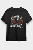 Aether Realm Baskılı Unisex Siyah Tişört - Tshirt