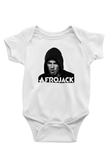 Afrojack Beyaz Bebek Body - Zıbın