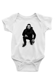 Afrojack Beyaz Bebek Body - Zıbın