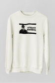 Afrojack Beyaz Unisex Sweatshirt