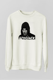 Afrojack Beyaz Unisex Sweatshirt