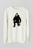 Afrojack Beyaz Unisex Sweatshirt