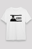 Afrojack Beyaz Unisex Tişört T-Shirt - TişörtFabrikası