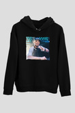 Afrojack Siyah Unisex Kapüşonlu Sweatshirt
