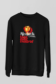 Afrojack Siyah Unisex Sweatshirt