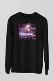 Afrojack Siyah Unisex Sweatshirt