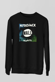 Afrojack Siyah Unisex Sweatshirt