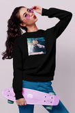 Afrojack Siyah Unisex Sweatshirt