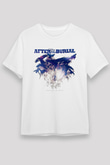 After The Burial Baskılı Unisex Beyaz Tişört - Tshirt