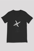 After The Burial Baskılı Unisex Siyah V Yaka Tişört - Tshirt