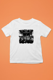 Against All Authority Baskılı Unisex Beyaz Çocuk Tişört