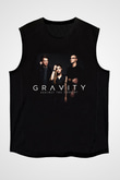 Against The Current Siyah Unisex Kolsuz Tişört