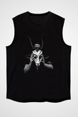 Agalloch Baskılı Unisex Siyah Kolsuz Tişört - Tshirt