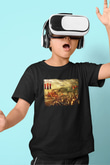 Age Of Empires Baskılı Siyah Unisex Çocuk Tişört