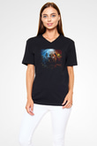 Age Of Empires Siyah Unisex V Yaka Tişört T-Shirt