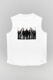 Agents of S.H.I.E.L.D. Beyaz Unisex Kolsuz Tişört