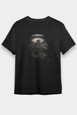 Agents of S.H.I.E.L.D. Siyah Unisex Tişört T-Shirt