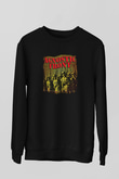 Agnostic Front Baskılı Unisex Siyah Sweatshirt