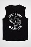 Agnostic Front Siyah Unisex Kolsuz Tişört