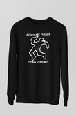 Agnostic Front Siyah Unisex Sweatshirt