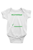 Agronomist Beyaz Bebek Body - Zıbın