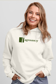 Agronomist Beyaz Unisex Kapüşonlu Sweatshirt
