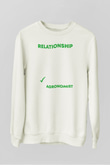 Agronomist Beyaz Unisex Sweatshirt