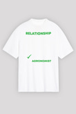 Agronomist Beyaz Unisex Tişört T-Shirt - TişörtFabrikası
