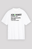 Agronomist Beyaz Unisex Tişört T-Shirt - TişörtFabrikası