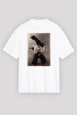 Aikido Baskılı Unisex Beyaz Tshirt