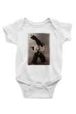 Aikido BaskılıBeyaz Tshirt Bebek Body - Zıbın