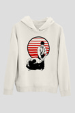 Aikido Beyaz Unisex Hoodie