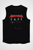 Airbourne Siyah Unisex Kolsuz Tişört