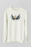 Airwolf Beyaz Unisex Sweatshirt