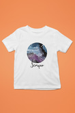 Akrep Burcu Baskılı Beyaz Unisex Beyaz Çocuk Tişört - Tshirt