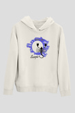 Akrep Burcu Baskılı Beyaz Unisex Hoodie