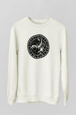 Akrep Burcu Baskılı Beyaz Unisex Sweatshirt