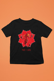 Akrep Burcu Baskılı Unisex Siyah Çocuk Tişört - Tshirt