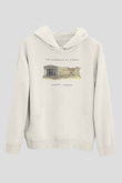 Akropolis Beyaz Unisex Hoodie
