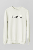 Aktör Beyaz Unisex Sweatshirt