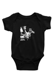 Al Pacino Baskılı Unisex Siyah Bebek Body - Zıbın