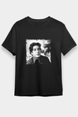 Al Pacino Baskılı Unisex Siyah Tişört