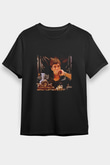 Al Pacino Baskılı Unisex Siyah Tişört