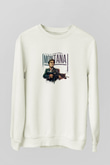 Al Pacino Unisex Baskılı Beyaz Sweatshirt